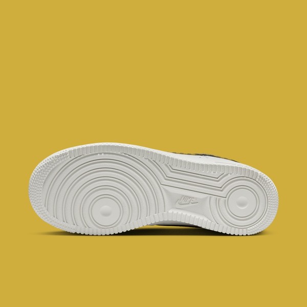 Nike air force schwarz top gelb